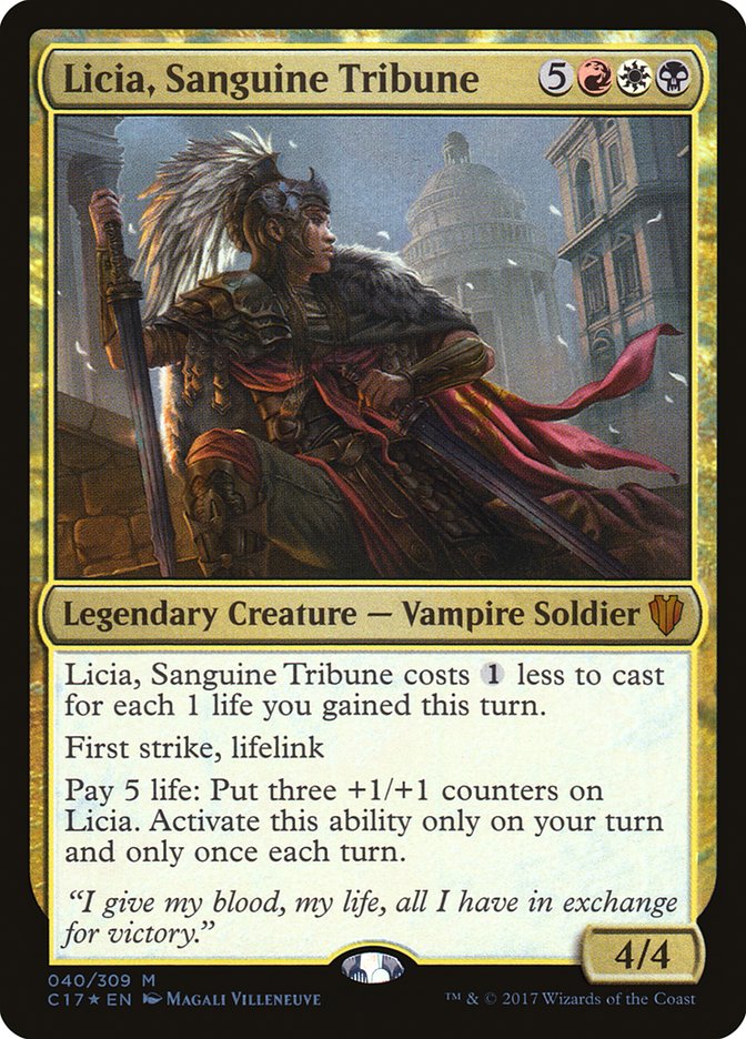 Licia, Sanguine Tribune [Order 2017] 