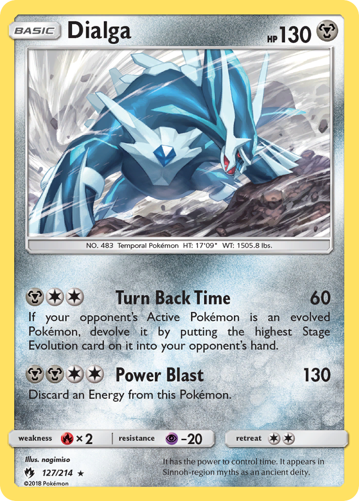 Dialga (127/214) [Sun &amp; Moon: Lost Thunder] 