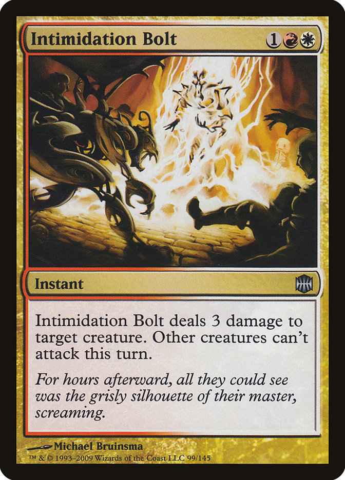 Intimidate Bolt [Alara Reborn] 