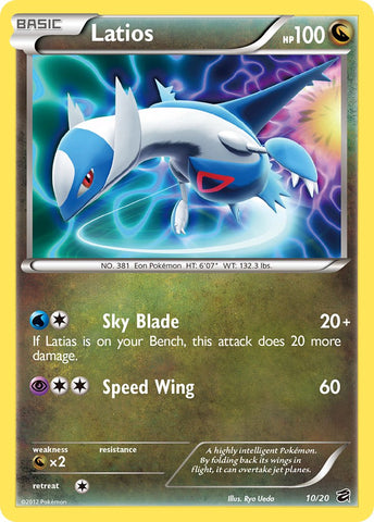 Latios (10/20) [Black &amp; White: Dragon Vault] 