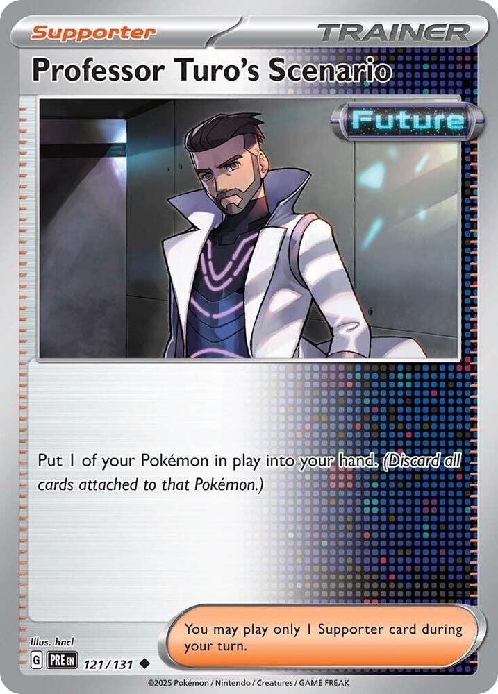 Professor Turo's Scenario (121/131) [Scarlet &amp; Violet: Prismatic Evolutions] 