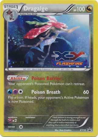 Dragalge (XY10) (Staff) [XY: Black Star Promos] 