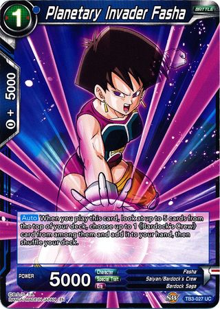 Planetary Invader Fasha (TB3-027) [Clash of Fates] 