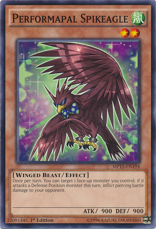 Performapal Spikeeagle [MP15-EN194] Common 
