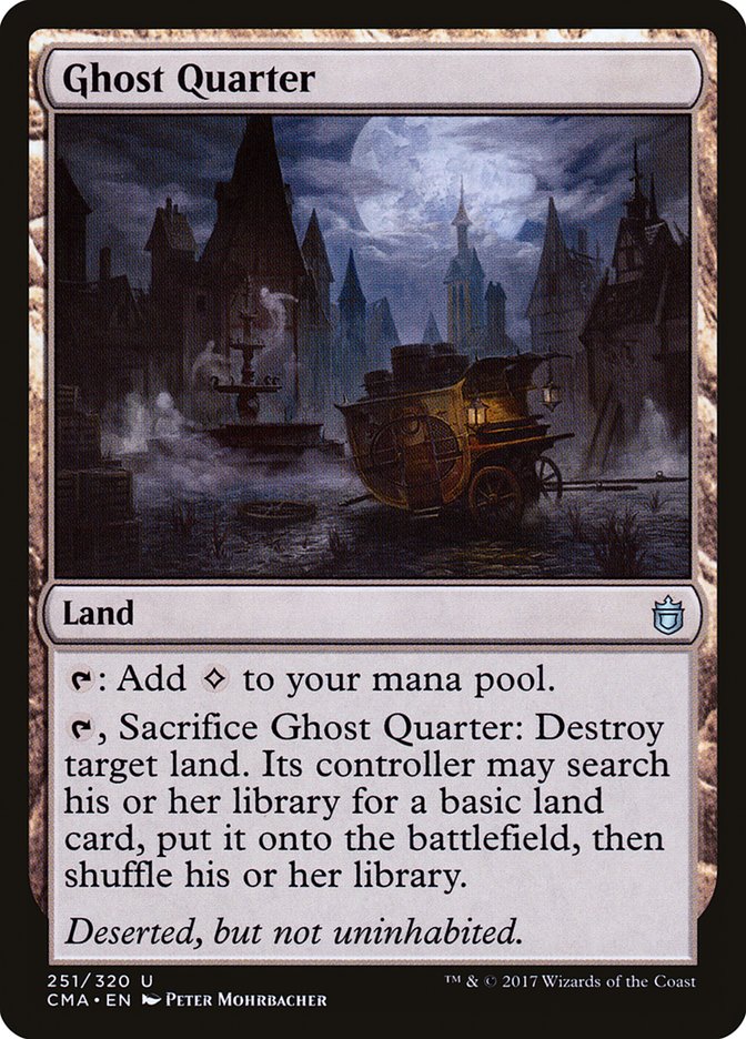 Ghost Quarter [Commander Anthology] 