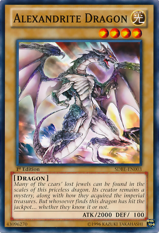 Alexandrite Dragon [SDBE-EN003] Common 