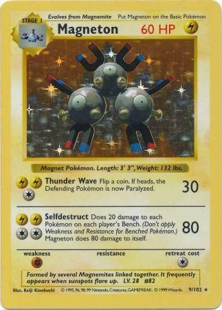 Magneton (9/102) [Base Set Shadowless Unlimited] 