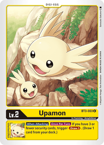 Upamon [BT3-003] [Release Special Booster Ver.1.5] 