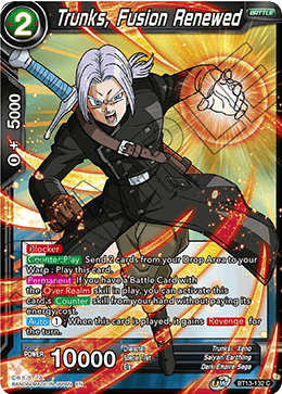 Trunks, Fusion Renewed (Common) (BT13-132) [Supreme Rivalry]