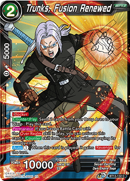 Trunks, Fusion Renewed (Common) (BT13-132) [Supreme Rivalry] 