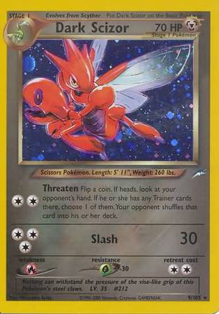 Dark Scizor (9/105) [Neo Destiny Unlimited] 