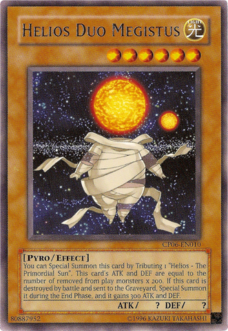 Helios Duo Megistus [CP06-EN010] Rare 