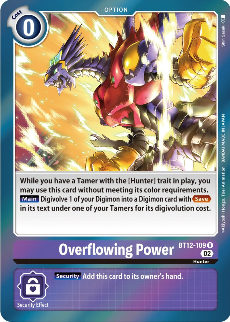 Overflowing Power [BT12-109] [Across Time] 