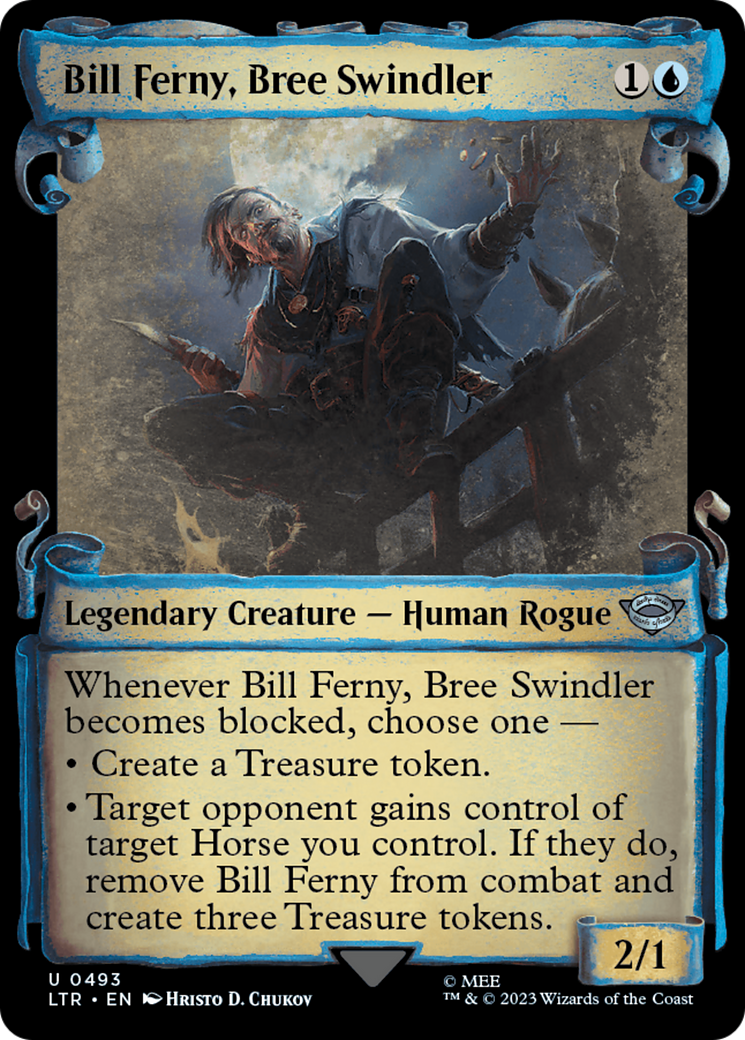 Bill Ferny, Bree Swindler [The Lord of the Rings: Tales of Middle-Earth Showcase Scrolls] 