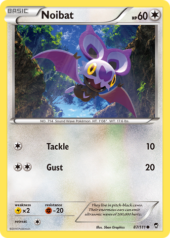 Noibat (87/111) [XY: Furious Fists] 
