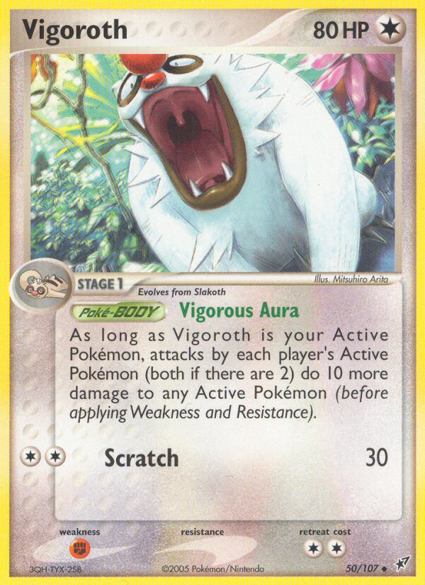 Vigoroth (50/107) [EX: Deoxys] 