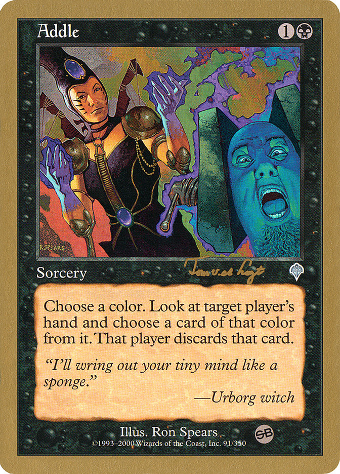 Addle (Tom van de Logt) (SB) [World Championship Decks 2001] 