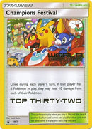 Champions Festival(SM78) (2017 Top Thirty Two) [Sun &amp; Moon: Black Star Promos] 