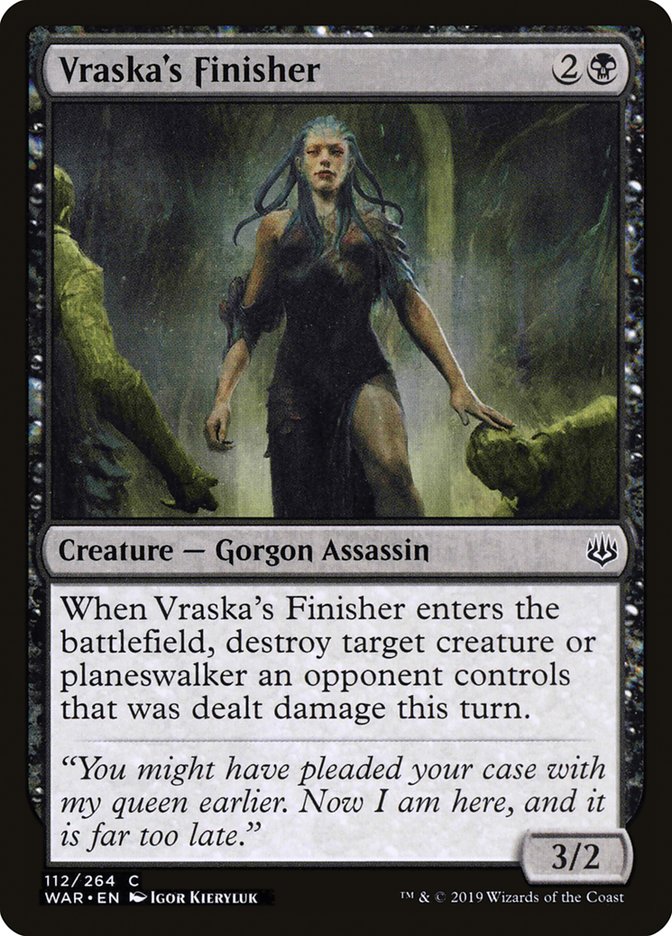 Vraska's Finisher [War of the Spark] 