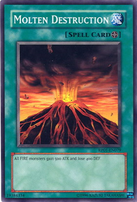 Molten Destruction [RP01-EN079] Common 