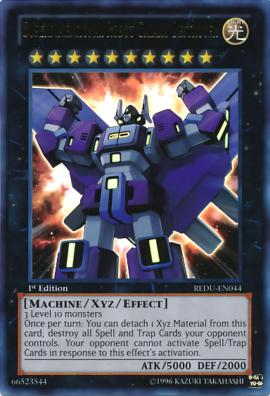 Superdimensional Robot Galaxy Destroyer [REDU-EN044] Ultra Rare 