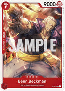 Benn.Beckman (One Piece Film Red) [One Piece Promotion Cards] 