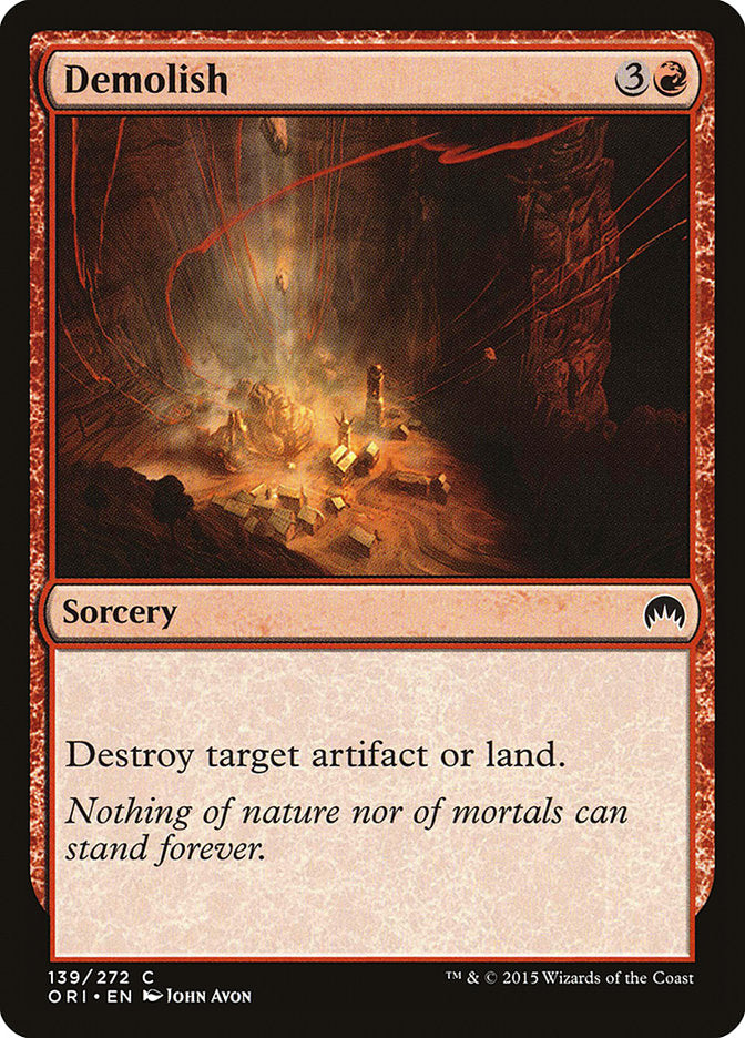 Demolish [Magic Origins] 