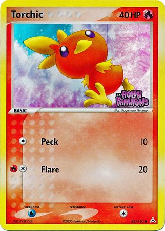 Torchic (83/110) (Stamped) [EX: Holon Phantoms] 