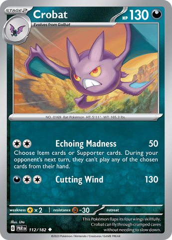 Crobat (112/182) [Scarlet &amp; Violet: Paradox Rift] 