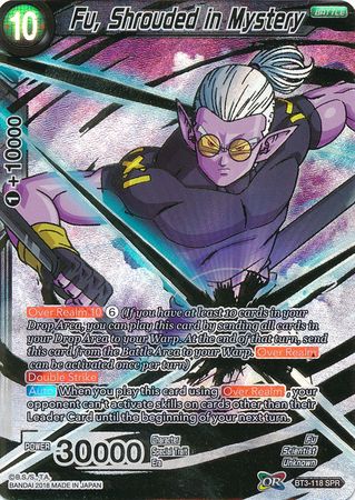 Fu, Shrouded in Mystery (SPR) (BT3-118) [Cross Worlds] 