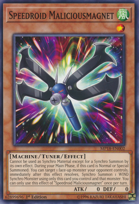 Speedroid Maliciousmagnet [MP18-EN002] Common 