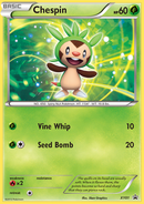 Chespin (XY01) [XY: Black Star Promos] 