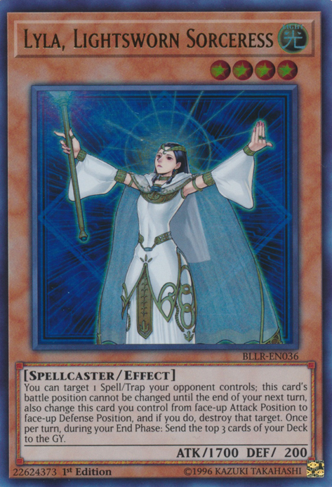 Lyla, Lightsworn Sorceress [BLLR-EN036] Ultra Rare 