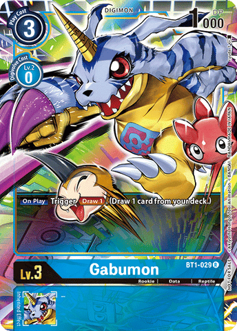 Gabumon [BT1-029] (Alternate Art) [Release Special Booster Ver.1.0] 