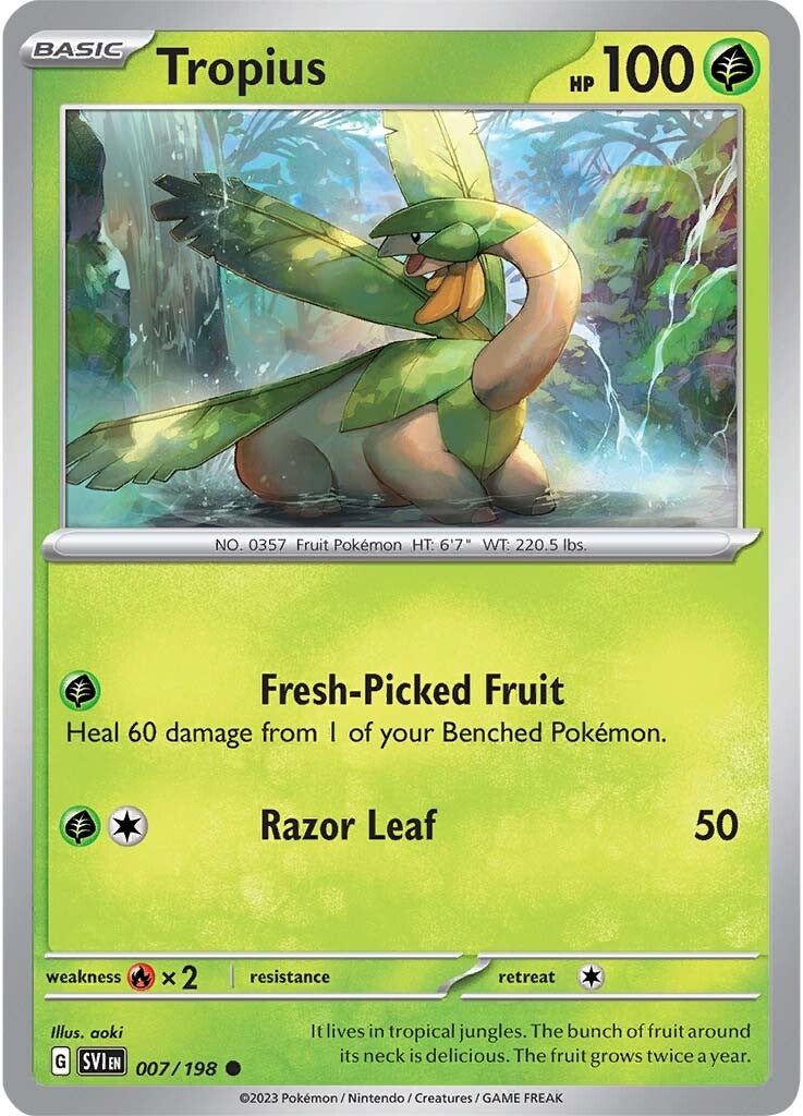 Tropius (007/198) [Scarlet &amp; Violet: Base Set] 
