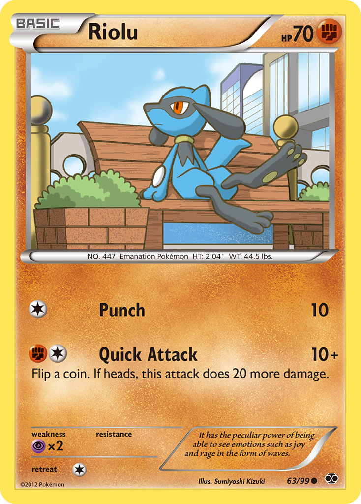 Riolu (63/99) [Black &amp; White: Next Destinies] 