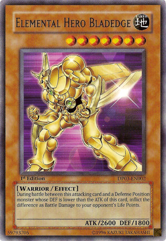 Elemental Hero Bladedge [DP03-EN002] Rare 