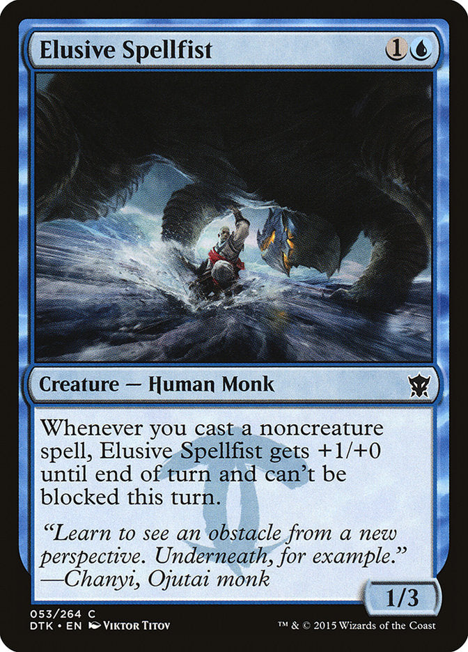 Elusive Spellfist [Dragons of Tarkir] 
