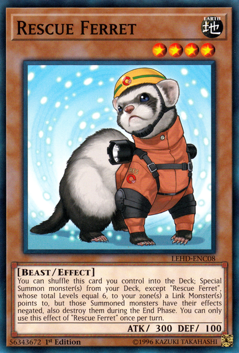 Rescue Ferret [LEHD-ENC08] Common 
