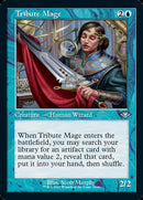 Tribute Mage (Retro Foil Etched) [Modern Horizons 2] 