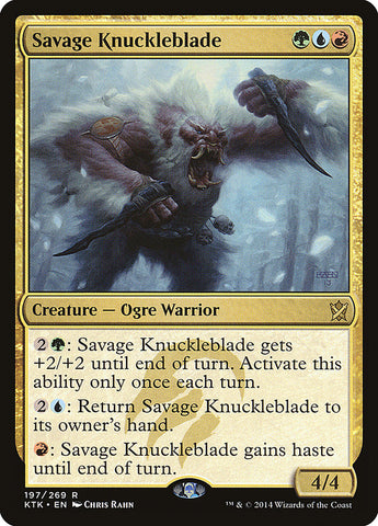 Savage Knuckleblade [Khans of Tarkir] 