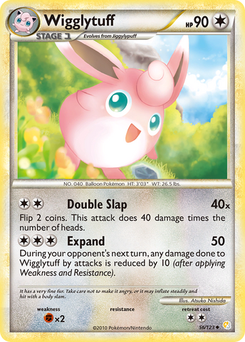 Wigglytuff (56/123) [HeartGold &amp; SoulSilver: Base Set] 