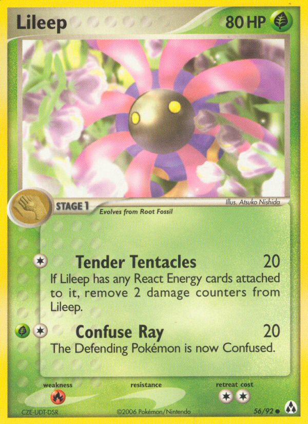 Lileep (56/92) [EX: Legend Maker] 