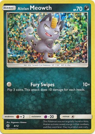 Alolan Meowth (8/12) [McDonald's Promos: 2017 Collection] 