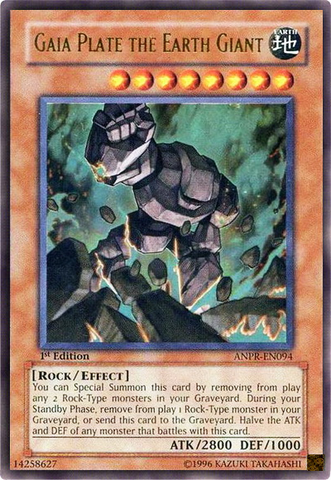 Gaia Plate the Earth Giant [ANPR-EN094] Ultra Rare 