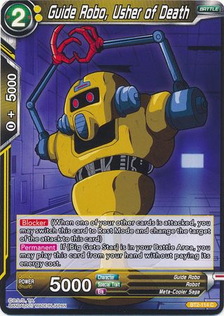 Guide Robo, Usher of Death (BT2-114) [Union Force] 