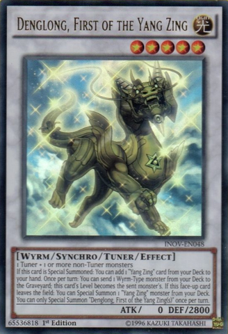 Denglong, First of the Yang Zing [INOV-EN048] Ultra Rare 