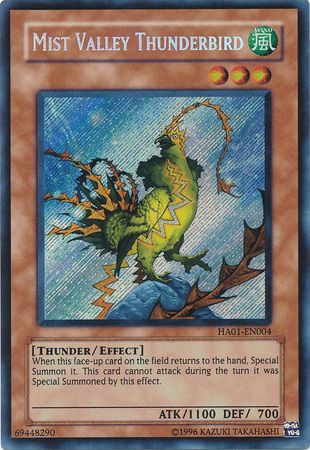 Mist Valley Thunderbird [HA01-EN004] Secret Rare 
