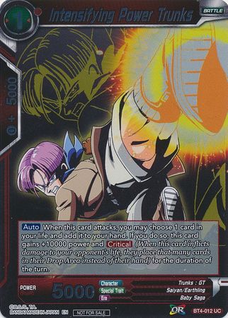 Intensifying Power Trunks (Event Pack 3 - 2019) (BT4-012_PR) [Promotion Cards] 
