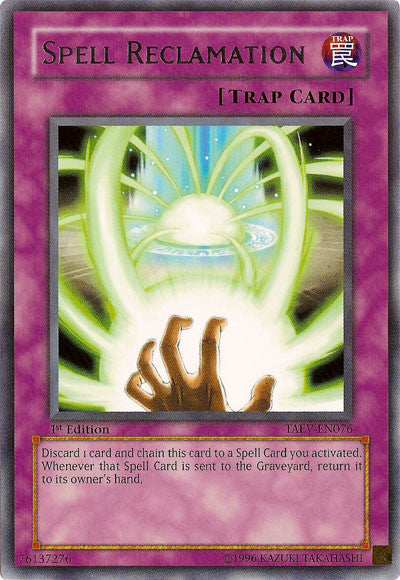 Spell Reclamation [TAEV-EN076] Rare 